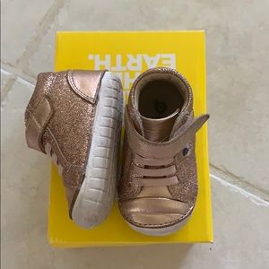 Baby walker high top sneakers